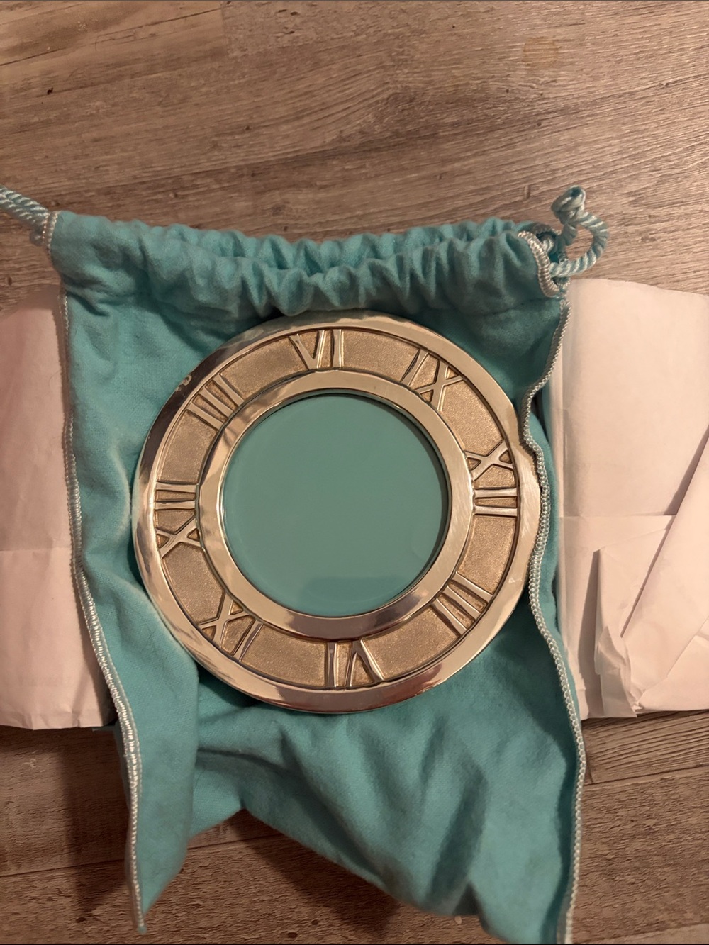 Tiffany & Co. Silver Atlas Frame